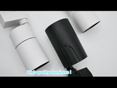 آلومینیوم + پلاستیک سیاه و سفید سطح مسیر نور 24 وات اتلاف حرارت سریع