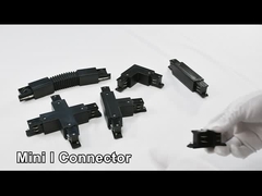 سفید گرد مسی ریل مخفی ریل 4 سیم 3 مدار