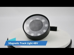 لامپ مشبک روشنایی خانه نورپردازی اتاق نشیمن با مسیر مغناطیسی گرد 9 واتی