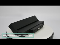 12 واتی 18 واتی تاشو چراغ مسیری LED مغناطیسی بدون چراغ اصلی چراغ مشبک اتاق نشیمن