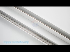 راه آهن مغناطیسی LED خانگی بالابر ریل ریل 1-3 متری / نصب شده روی سطح