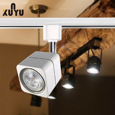 چراغ‌های مسیری 3500K-6000K مربعی Gu10 از آلومینیوم 5w Spotlight