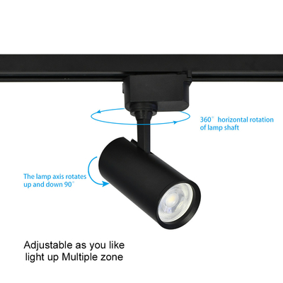 GU10 Spotlight Shell منبع نور قابل تعویض MR16 Track Light Fixture آلومینیومی