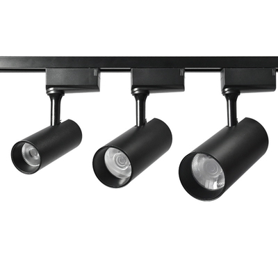 Cct 3000k \ 4000k Cob Track Light 30w 20w پنجره فروشگاه پوشاک مشکی
