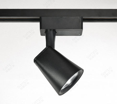 12W 20W 30W 40W LED Track Spotlight 350 افقی قابل تنظیم