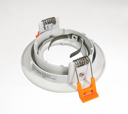 Mr16 G5.3 Gu10 حباب فرورفته پایین نور محفظه آلومینیومی ریخته گری قالبی