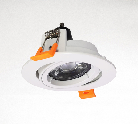 Mr16 G5.3 Gu10 حباب فرورفته پایین نور محفظه آلومینیومی ریخته گری قالبی