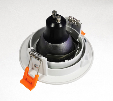 Mr16 G5.3 Gu10 حباب فرورفته پایین نور محفظه آلومینیومی ریخته گری قالبی