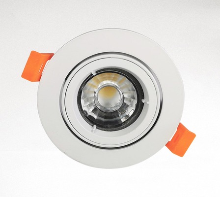 Mr16 G5.3 Gu10 حباب فرورفته پایین نور محفظه آلومینیومی ریخته گری قالبی