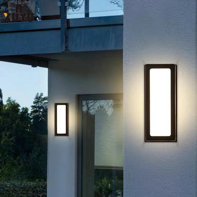 چراغ دیواری LED مدرن 18 واتی 30 واتی AC85-265 ولت دیوارکوب مدرن در فضای باز مشکی