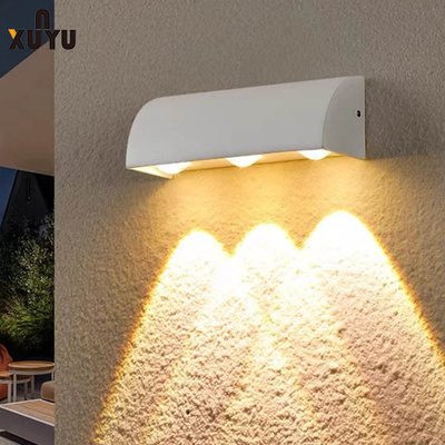 چراغ های دیواری LED مدرن درخشان 3W/9W چراغ های دیواری بیرونی ضد آب