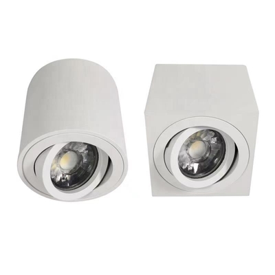 سقف داون لایت 79*89 میلی متری قابل تنظیم Gu10 محفظه نصب شده