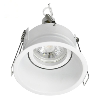 محفظه لامپ GU10 Downlight Housing Mr16 توکار آلومینیومی خالص