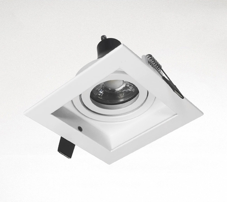 قاب نور مربعی آلومینیومی دای ریخته گری ال ای دی محفظه LED Downlight سقفی