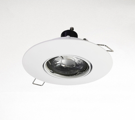محفظه آلومینیومی داخلی Mr16 Downlight اتاق نشیمن محفظه روبه‌روی گرد فرورفته