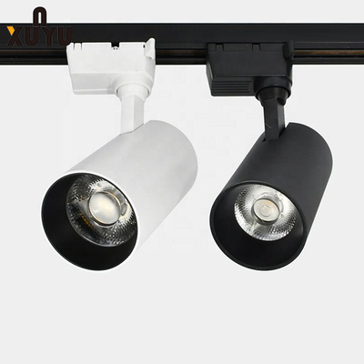 Cob Black Anti Glare Modern Track Lighting برای فروشگاه پوشاک مرکز خرید