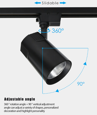 نورافکن مسیر LED سفید گرم 220-240 ولت برای فروشگاه پوشاک