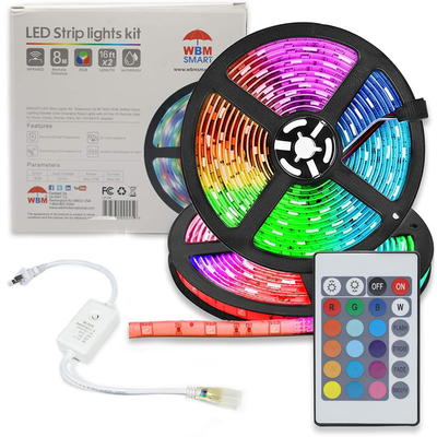 ولتاژ بالا 220 ولت رنگین کمان هوشمند نوار LED نور نوار نور LED انعطاف پذیر RGB