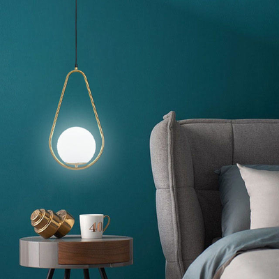 چراغ آویز LED تک سر 180*350 میلی متری آویز اتاق نشیمن