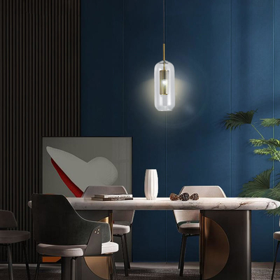 ستون بلند AC 220 ولت چراغ آویز کوچک LED آباژور شفاف