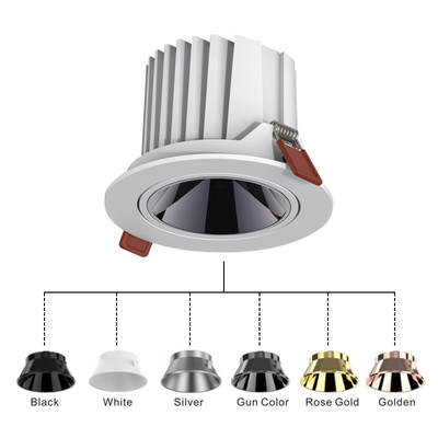 کلید OEM دستگیره Spotlight فرورفته Downlight تعبیه شده Anti Glare