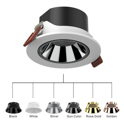 AC100-240V LED Downlight فرورفته 85X40MM فرورفتگی لپه