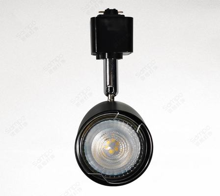 لوازم جانبی ABS Iron Material Gu10 Track Lighting Fixtures MR16 Adjustable Track Lighting Lighting Fixtures