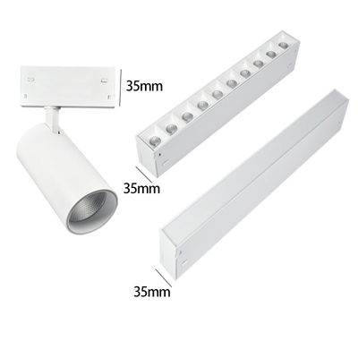 چراغ ردیابی ریل مغناطیسی OEM AC100-265V 3000K/4000K/6000K
