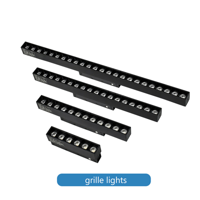 مشکی 6w 12w 18w مغناطیسی مسیر Spotlight تجاری هوشمند بدون نور اصلی