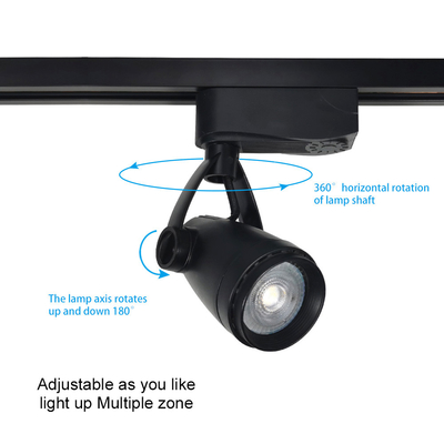 MR16G5.3 GU10 چراغ راهنما استند هتل LED Track Spotlight Housing