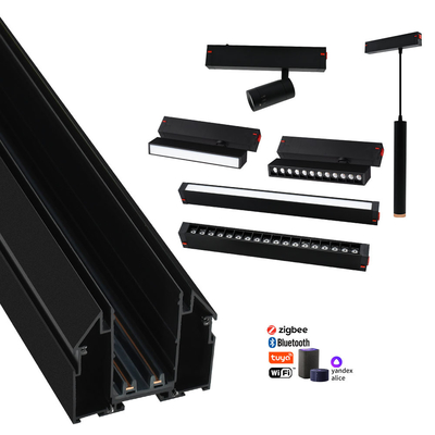 ریل ریل آهنربایی هوشمند DC220v سقف کششی ریل ریل