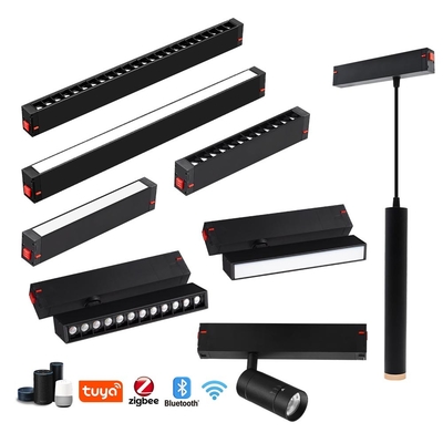 12W 3000K چراغ شبكه مغناطیسی هوشمند تویا برنامه کنترل شده LED بدون نور اصلی